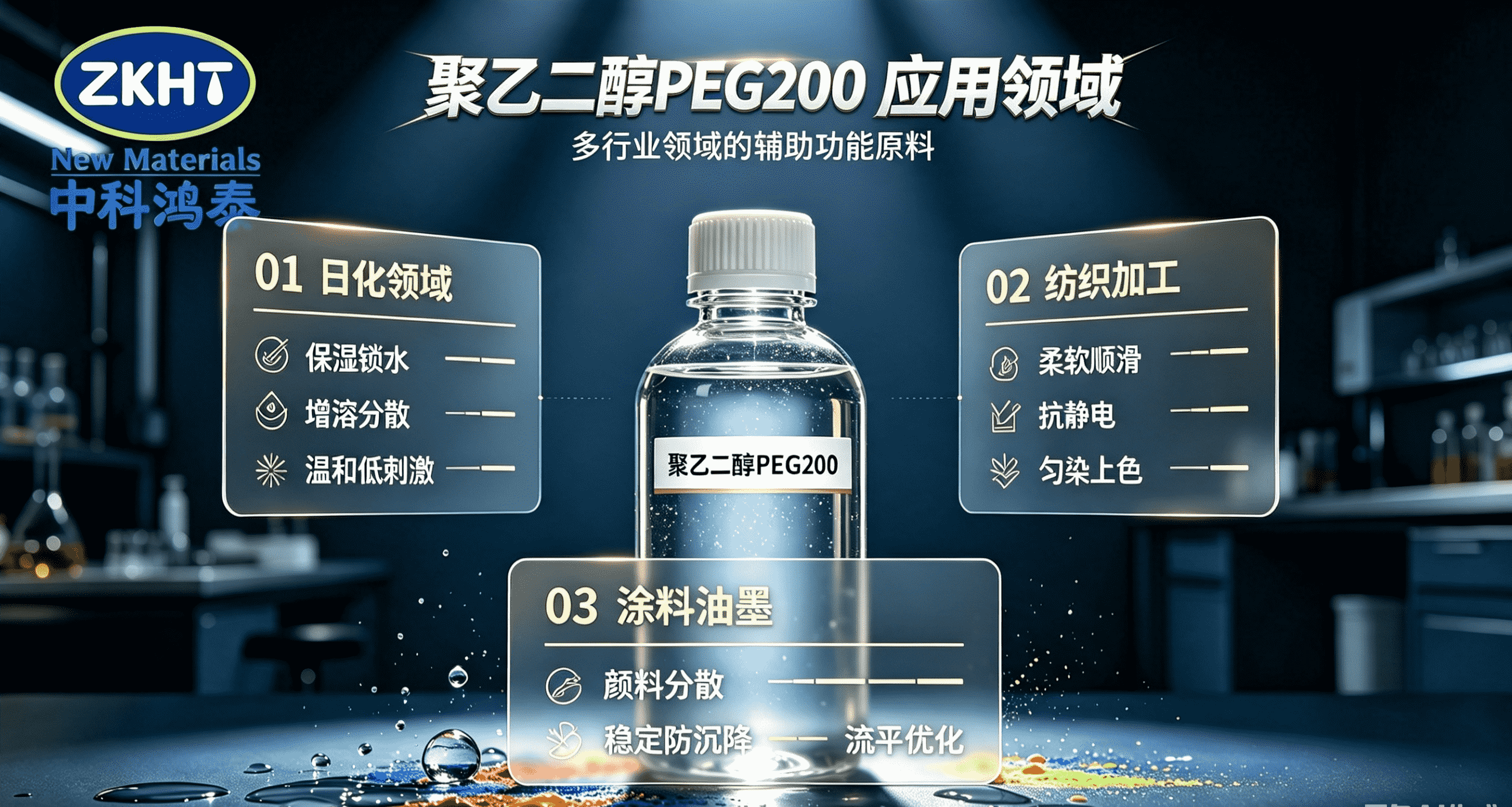 聚乙二醇PEG200应用领域