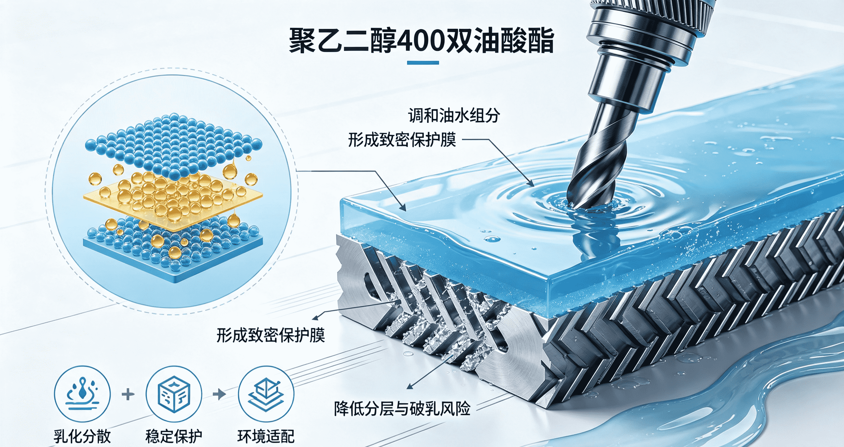 聚乙二醇400双油酸酯乳化作用