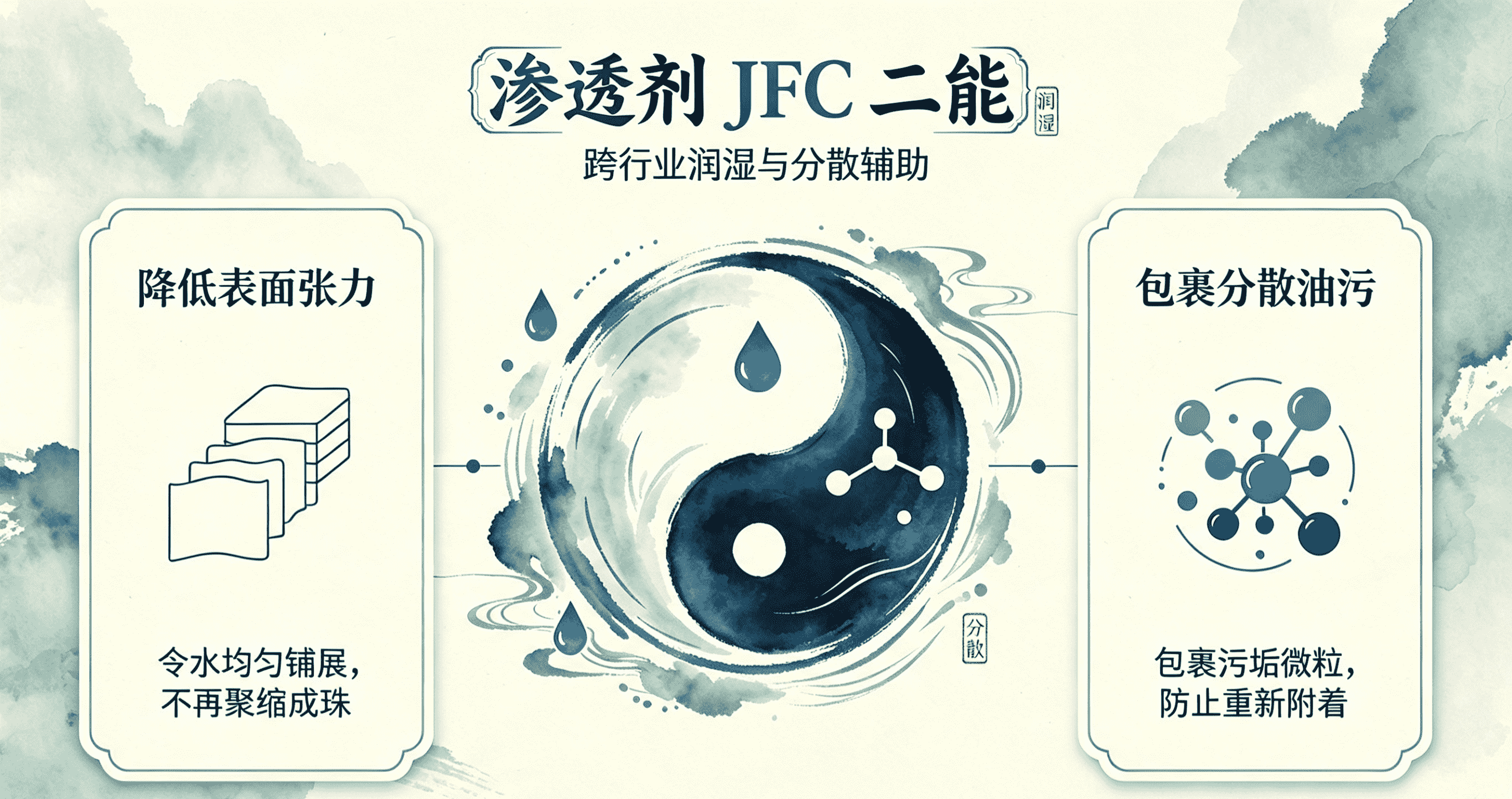 渗透剂JFC的两种能力