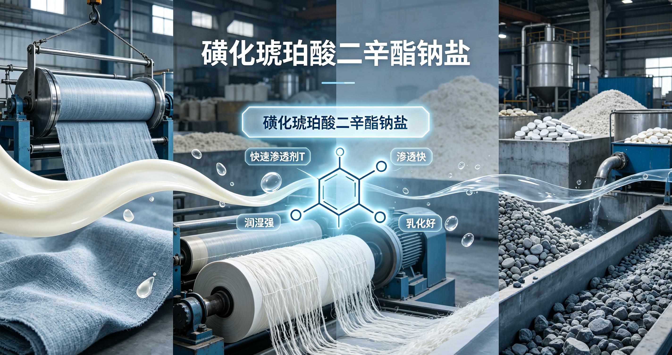 快速渗透剂T多工业应用场景