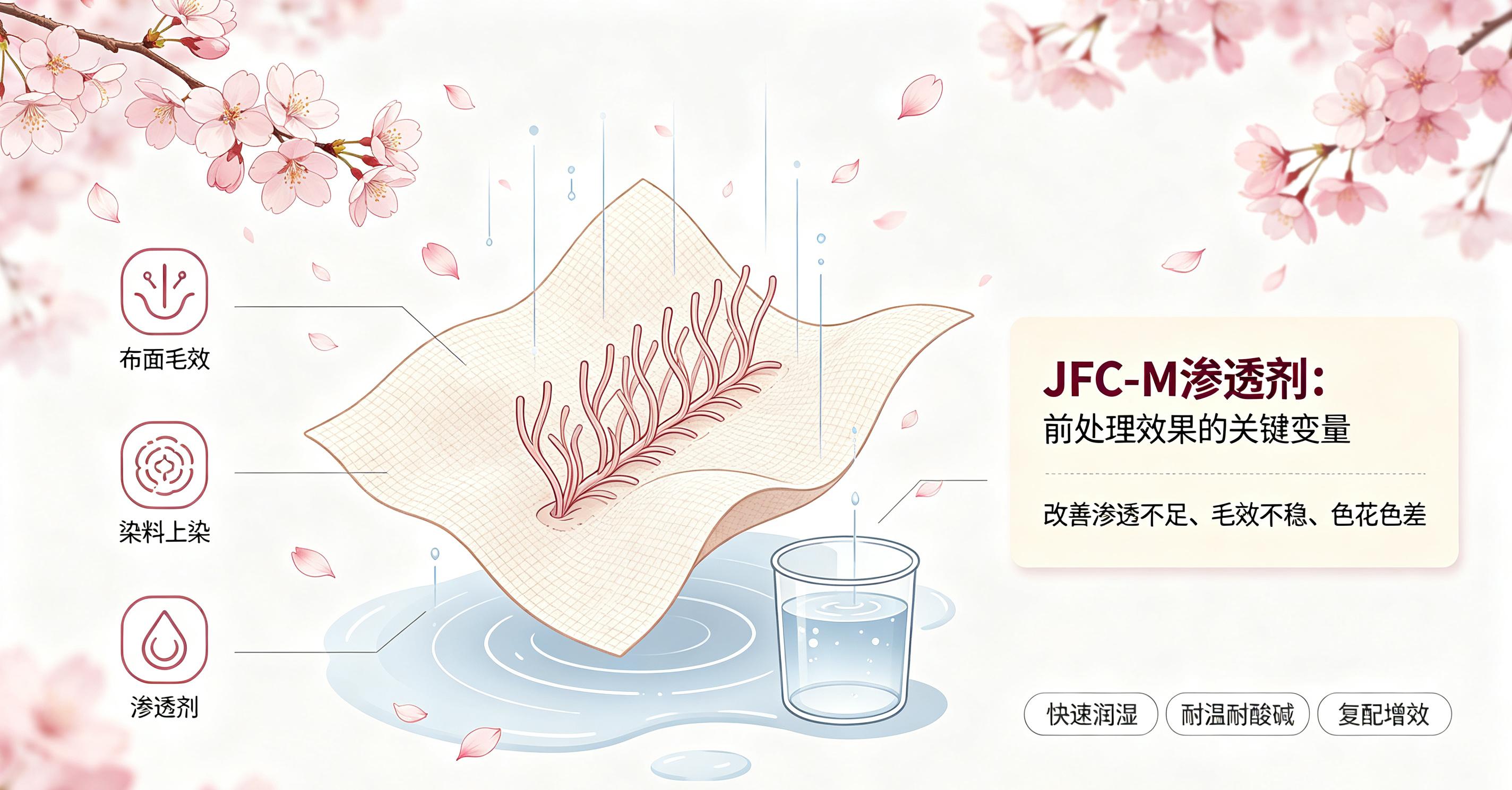 JFC-M渗透剂印染生产应用