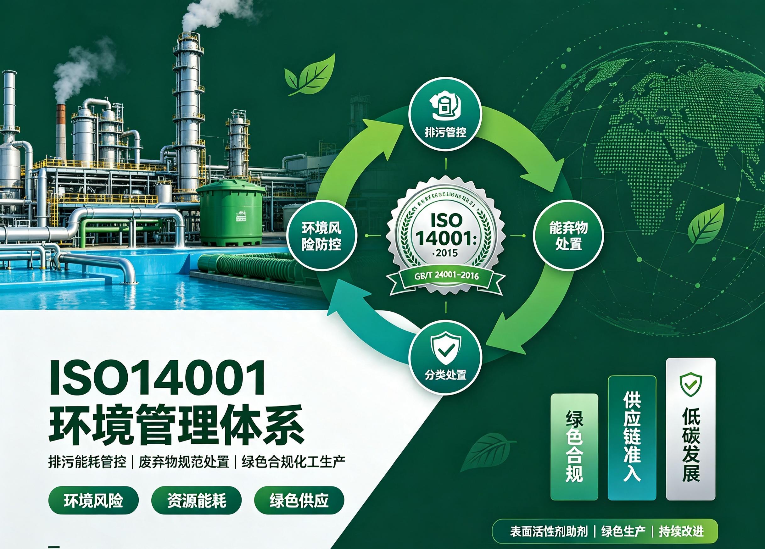 ISO14001践行绿色化工封面图