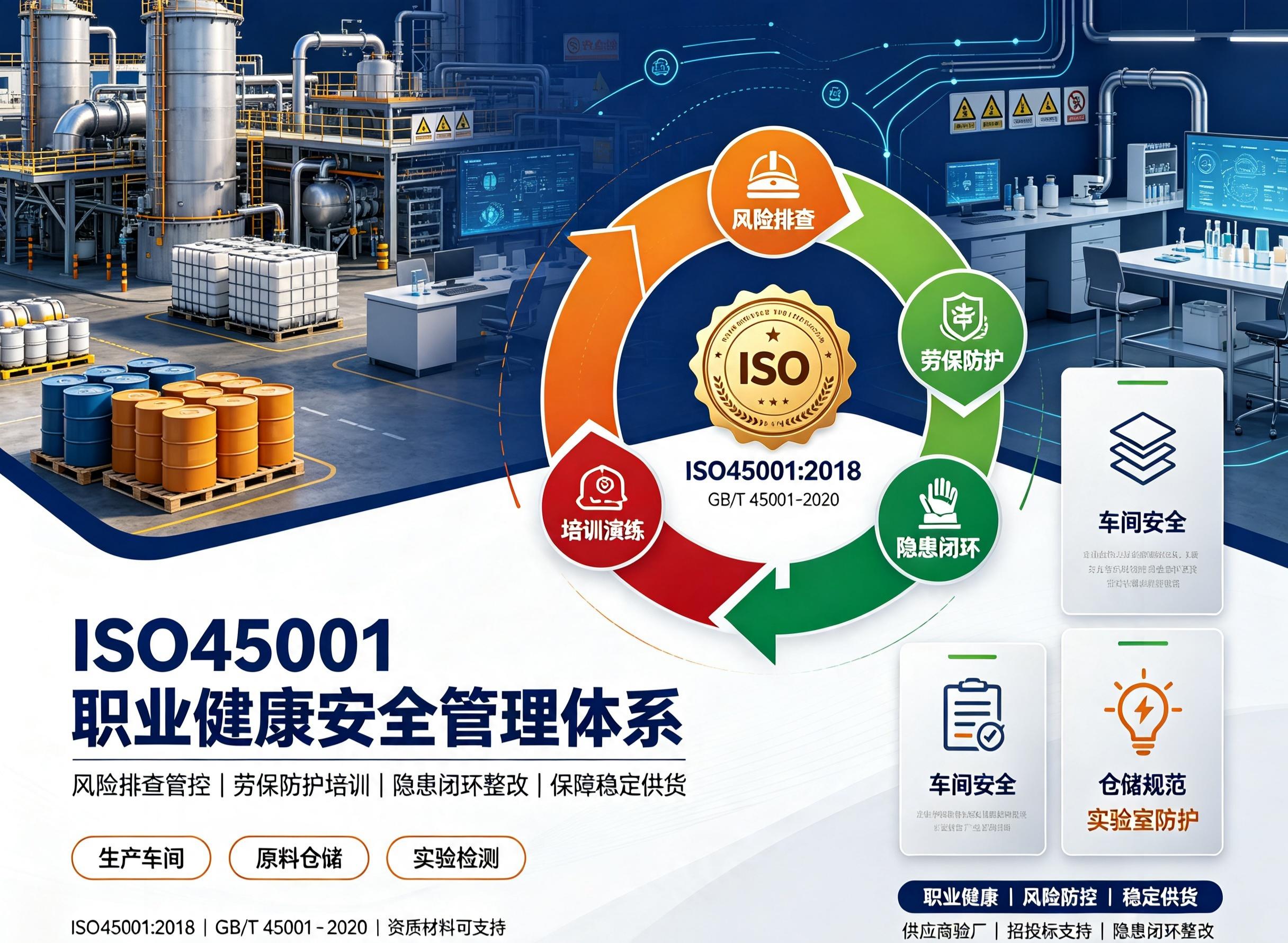 ISO45001职业健康安全管理体系封面图
