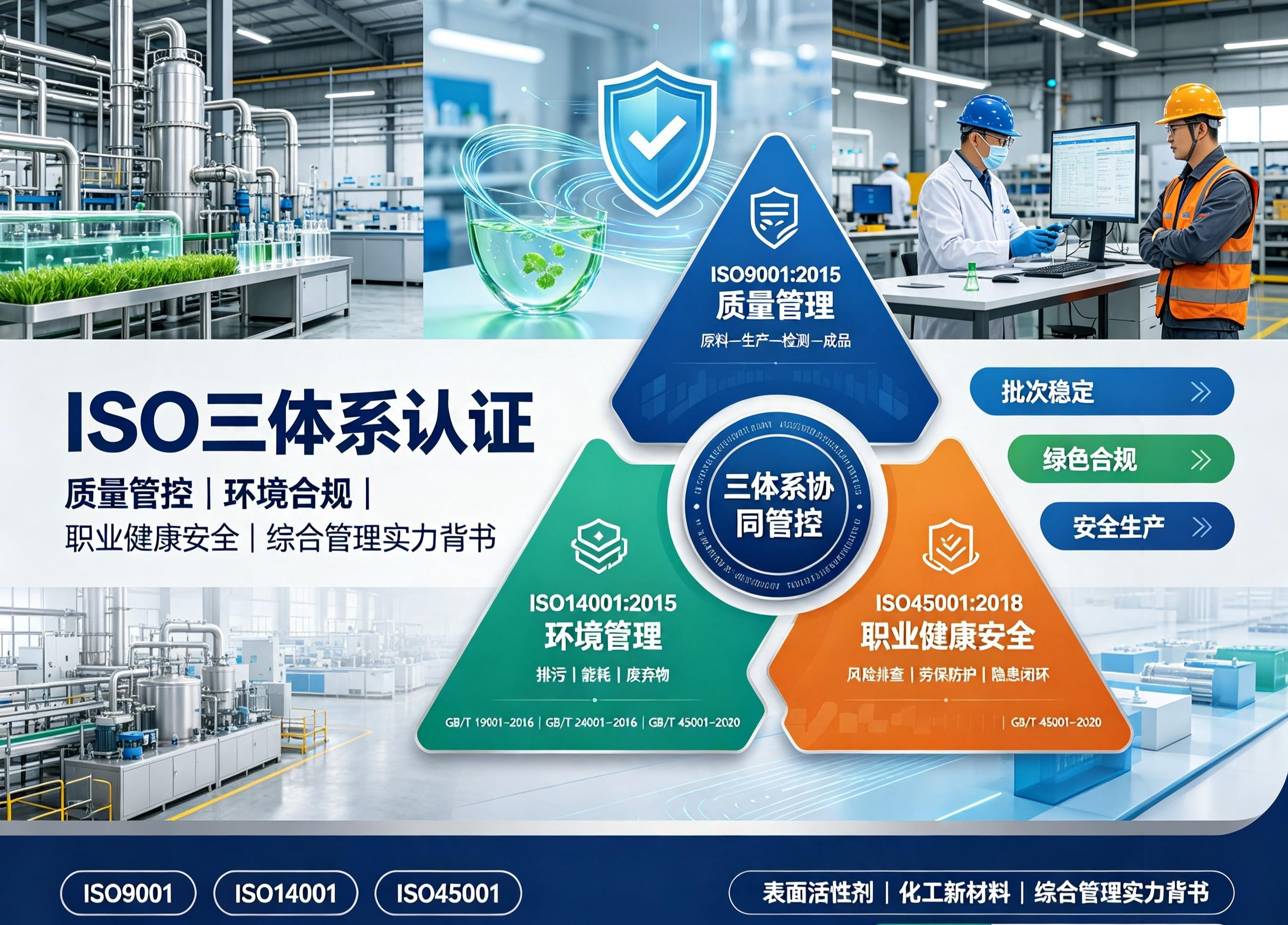 ISO9001、ISO14001、ISO45001三大体系封面图