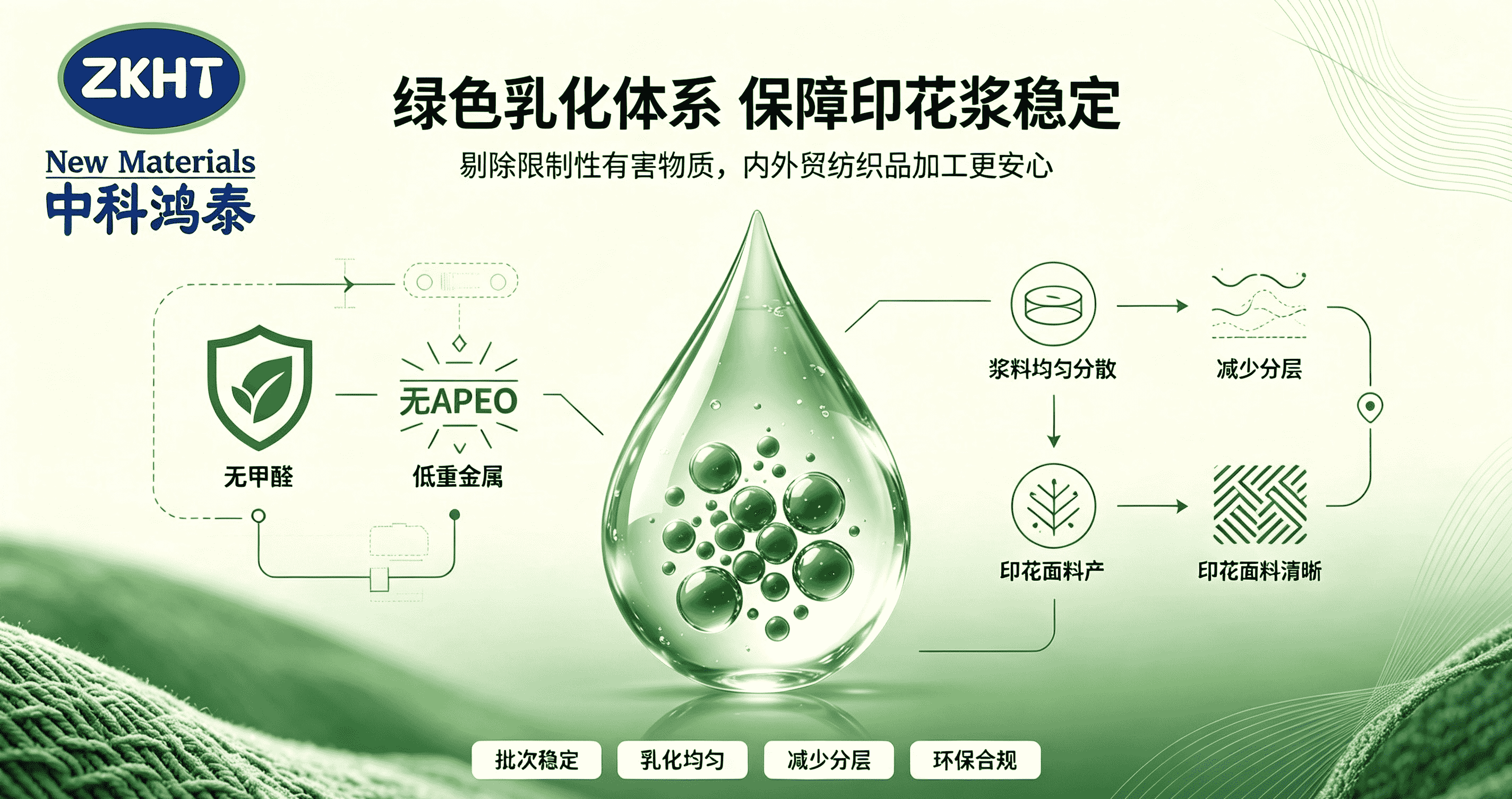 环保印花浆乳化剂原理图