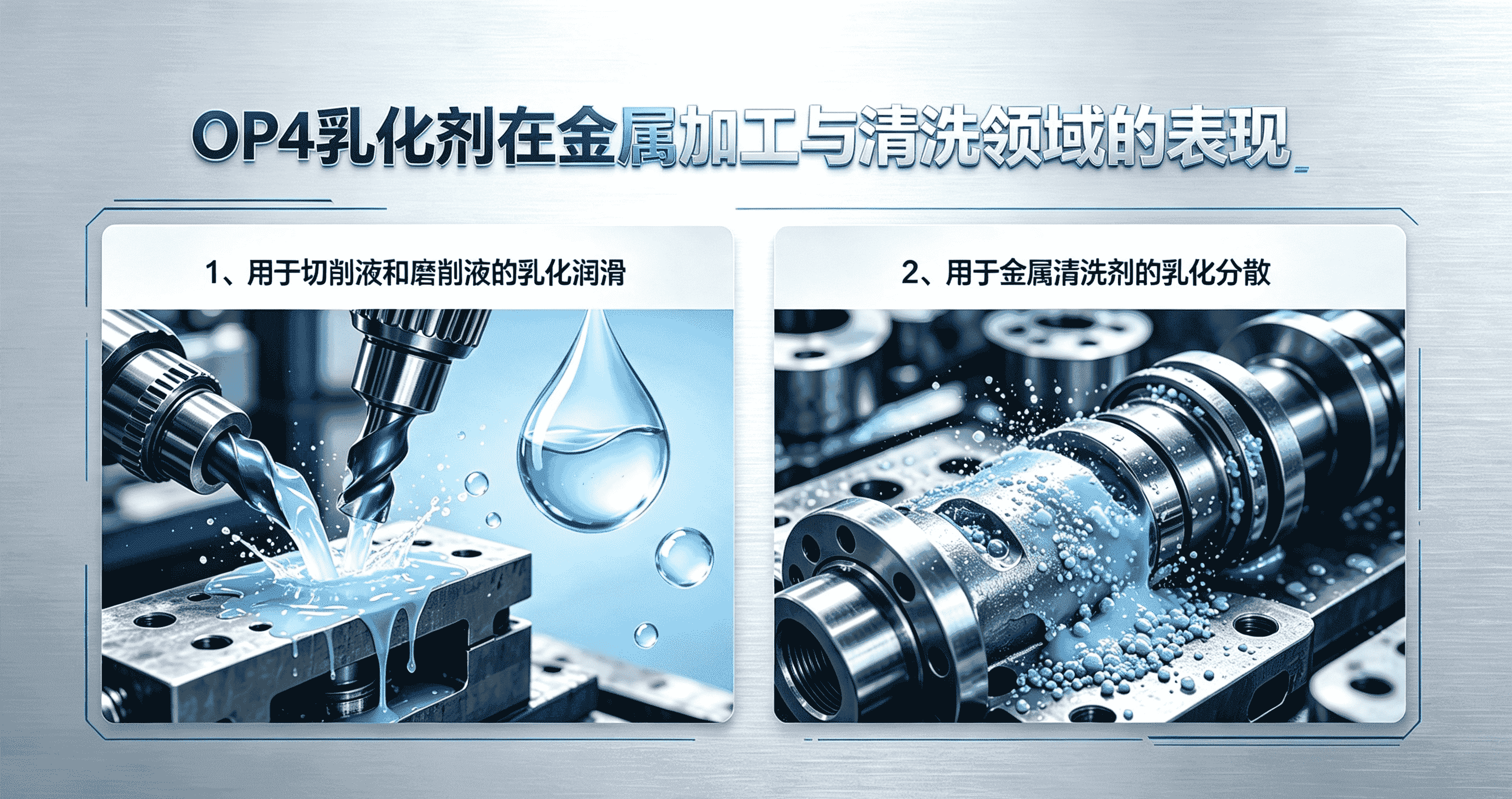 op4乳化剂在金属加工中的应用